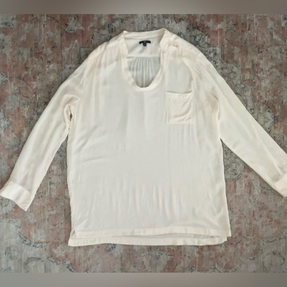 GAP tunic style blouse size Large tall